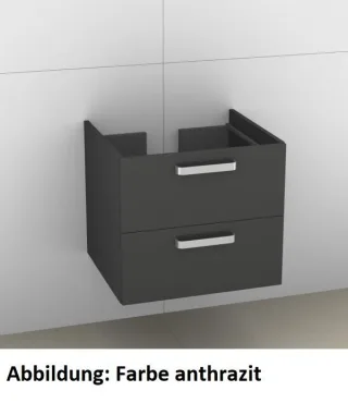 Artiqua 414 Waschtischunterschrank für Subway 613671 Weiß Matt Select, 414-WU2L-V49-7161-171 414-WU2L-V49-7161-171