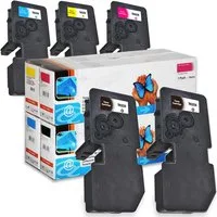 Tonerkartusche D&C Toner-Set TK-5230 für Kyocera ECOSYS M5521cdw (2x Schwarz, je 1x, (Kompatibel für Kyocera ECOSYS M 5521 cdw TK-5230), Series