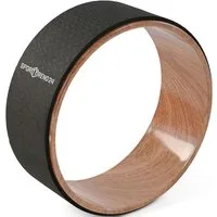 Sporttrend 24 Yoga-Rad Yoga Wheel TPE / Holz, Yogarad für Yoga Pilates, Pilates