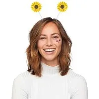 Goldschmidt Kostüme Kostüm Haarreif Sonnenblumen Hippie