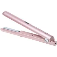 ADLER EUROPE Glätteisen Adler AD 2327p Akku Glätteisen kabellos, USB-C Reise-Haarglätter, Keramik, LED-Display, 3 Temperaturstufen, Aufbewahrungsbeutel, Rosa