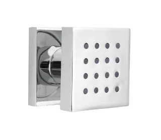 Neuesbad Serie 310 Quadratisch Seitenbrause, Chrom NB1DENAC071K1