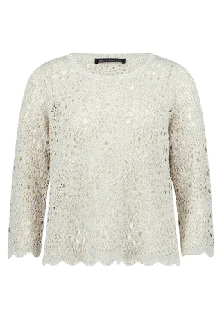 Betty Barclay - Strickpullover grau - Gr. - 36