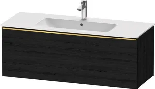 Duravit D-Neo Waschtischunterbau wandhängend Eiche Schwarz Matt 1210x462x440 mm - DE4264034160000 DE4264034160000
