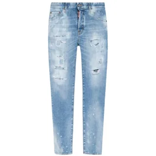 Dsquared2 Cool Guy Jeans Destroyed Wash Hellblaue Jeans