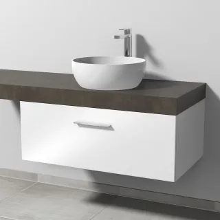 Sanipa Waschtischunterbau mit Auszug 2morrow (G2324) 340x900x520 Weiß-Glanz, G232478 G232478