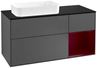 Villeroy & Boch Waschtischunterschrank Finion G28 1200x603x501mm Bel.. WT li, G282HBGK G282HBGK