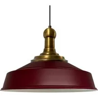 Bamyum Pendelleuchte Bamyum Pendelleuchte Asletl-Knob Hängelampe Ø41 cm Vintage Lampe, ohne Leuchtmittel