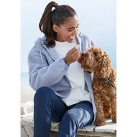 Elbsand Fleecejacke mit Kapuze