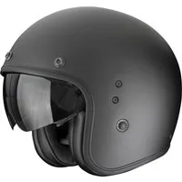 Scorpion Exo Motorradhelm Belfast Evo Jethelm, vorbereitet für Kommunikationssystem,integriertes Sonnenvisier