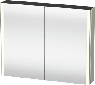 Duravit XSquare Spiegelschrank Taupe 1000x155x800 mm - XS7113060601000 XS7113060601000