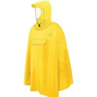 normani Regenponcho Regenponcho Sohra Wasserdichter Fahrradponcho mit Kapuze und Sichtfenster