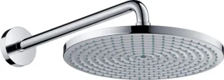 Hansgrohe Kopfbrause Raindance S 300 2jet EcoSmart 300mm mit Brausearm 390mm chrom, 26601000 26601000
