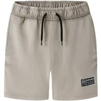 Name It Sweatshorts NKMFANDEL SWEAT SHORTS UNB NOOS Baumwolle, elastisches und verstellbares Bündchen, mit Aufdruck