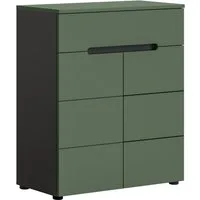 Home affaire Schuhkommode REHAT (1 St., in verschiedenen Farben erhältlich, Platz für ca. 12 Paar Schuhe), Schuhschrank, Kommode, Garderobenschrank, Anrichte, Sideboard