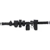 MFH Koppelgürtel Koppel, Security, schwarz, 13-teilig, EVA-Form (Set, 13-St)