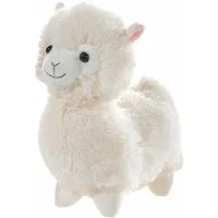 Heunec® Plüschfigur Lama stehend creme, 18 cm