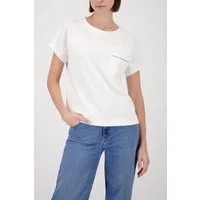 Monari Sweatshirt mit aufgesetzter Schmucktasche