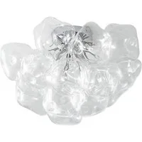Lucande Deckenleuchten Diborah, Glas Transparent IP20, 4 x 8 W LED