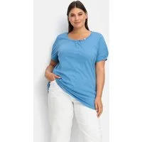 Sieh an! T-Shirt Longshirt Kurzarm