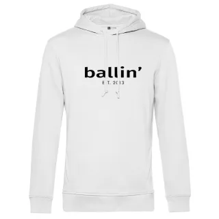 Basic Hoodie von Ballin Est. 2013 in der farbe Weiss und in größe XS.