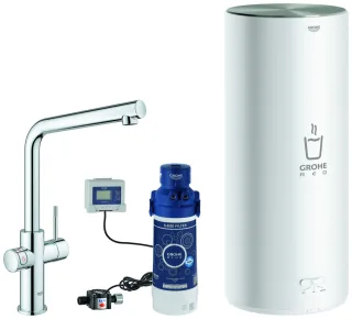 Grohe Armatur und Boiler Red Duo 30325 L-Size L-Auslauf chrom, 30325001 30325001