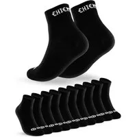 Chiemsee Sneakersocken 10 Paar Sport Sneaker Socken Damen und Herren mit Komfortbund ohne Gummidruck