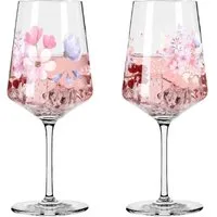 Ritzenhoff Cocktailglas Ritzenhoff Sommersonett Sprizz2er-Set #17 #18 T. Kuhlmann F24, Kristallglas