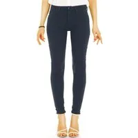 be styled Röhrenhose Skinny fit Hose Röhrenhose enge slim Hosen unifarben - Damen - j39p mit Strecht-Anteil