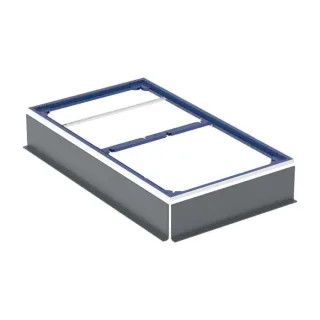 Geberit Duofix Installationsrahmen 551507001 80 x 140 cm, für Duschfläche 110-140cm, für 7 Füße