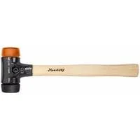 Schonhammer Safety, mittelweich / hart schwarz/holz, Ø 30mm