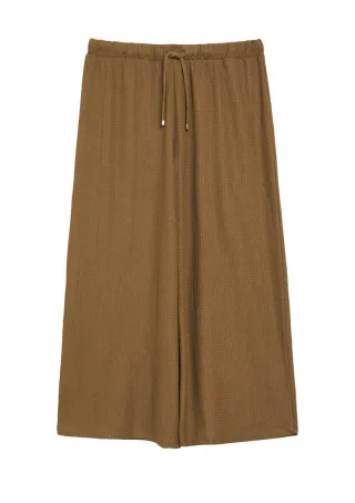 s.Oliver Red Label - Marlenehose mit Tunnelzug braun - Gr. - 36