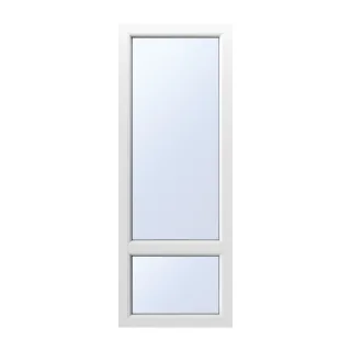 Fenster mit Unterlicht, Kunststoff, aluplast IDEAL 4000, Weiß, 600 x 1600 mm, 2-fach Verglasung, individuell konfigurieren
