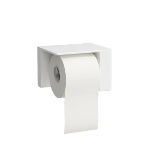 LAUFEN Papierrollenhalter links VAL 170x135 Saphirkeramik weiß, H8722810000001 H8722810000001