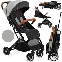 MoMi Kinder-Buggy Estelle, (Packung), Leicht & kompakt, mit Liegefunktion bis 15 kg