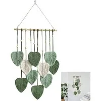 Agger Hängedekoration 40 × 90 cm Wandbehang im Boho-Stil, Makramee