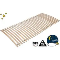 Rollrost Kid plus, 90x200, 140x200 cm und weiteren Größen, OTTO home, Kopfteil nicht verstellbar, Fußteil nicht verstellbar, leichtes Handling, da gerollt und fertig montiert
