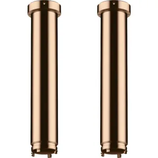 hansgrohe AXOR ShowerSolutions Verlängerung Set 13603300 230 mm für Deckenbefestigung ShowerHeaven 1200/300 4jet, Polished Red Gold
