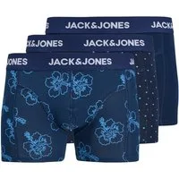 Jack & Jones Trunk JACANTHONY PRINT TRUNKS 3 PACK NOOS (Packung, 3-St) Baumwollmischung, elastischer Bund