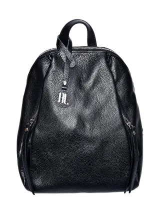 Anna Luchini Schwarz Rindsledertasche