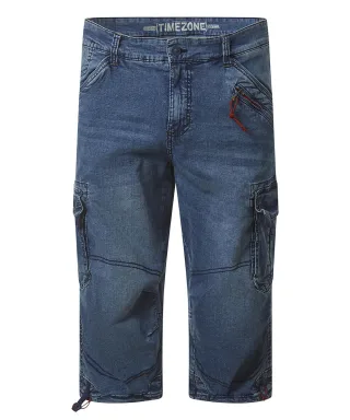 TIMEZONE - Loose MilesTZ Short blue marble wash - Gr. - 38