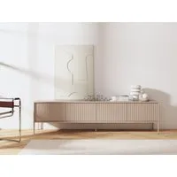 Beautysofa TV-Schrank NOTO 200 cm Moderner Stauraum für Wohnzimmer (Push-to-Open, mit 4 Türen)