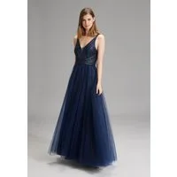 Hey Kyla Abendkleid - Lange Tüllrobe mit Netzeinsatz