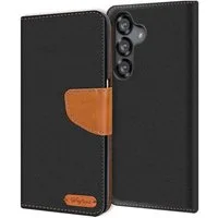 CoolGadget Handyhülle Denim Schutzhülle Flip Case für Samsung Galaxy S26+ 6,7 Zoll, Book Cover Handy Tasche Jeans Hülle für Samsung S26 Plus Klapphülle