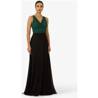 Kraimod Abendkleid im Zwei-Farben-Design