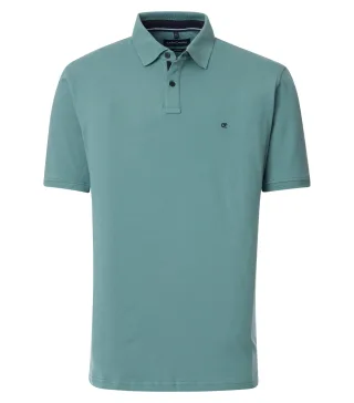 CASAMODA - Polo-Shirt uni 004470 türkis - Gr. - L