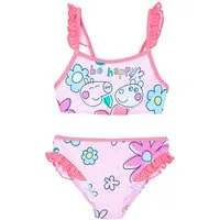 Peppa Pig Badeanzug Mädchen Bikini Bade-Set Kinder Bademode