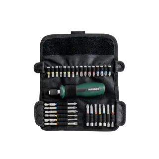 Metabo Bit-Rolltasche SP - 30 teiliges Set - 626726000