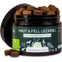 Wolfsbacher Natur Haut & Fell Leckerli - Snack mit Funktion für Hunde, für: Hund