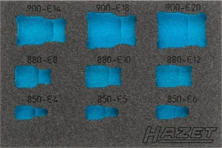 HAZET 2K-Weichschaum-Einlage leer - 163-360L